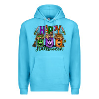 Ocean Blue happy halloween jar Premium Hoodie - RacoonDesign