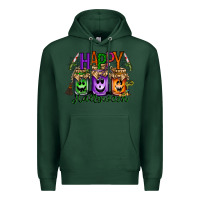 Sports Green happy halloween jar Premium Hoodie - RacoonDesign