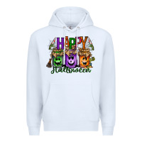 White happy halloween jar Premium Hoodie - RacoonDesign
