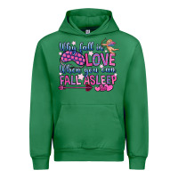 Emerald why fall in love when you can fall asleep Urban Hoodie - OliviaCreatesArt