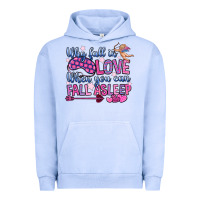 Pigment Grape Ice why fall in love when you can fall asleep Urban Hoodie - OliviaCreatesArt