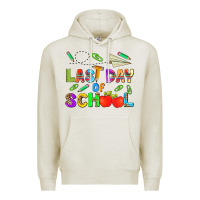 Oatmeal Heather last day of school Premium Hoodie - HRA Design Shop