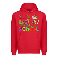 Red last day of school Premium Hoodie - HRA Design Shop
