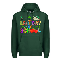Sports Green last day of school Premium Hoodie - HRA Design Shop
