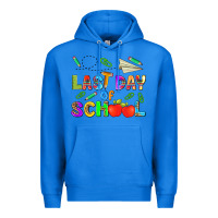 True Royal last day of school Premium Hoodie - HRA Design Shop
