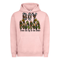 Pigment Salmon boy nana from son up to son down Urban Hoodie - CowhideDigitalArt