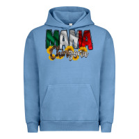 Pigment Pebble Blue mama chingona Urban Hoodie - RacoonDesign
