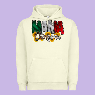 Mama Chingona Urban Hoodie Designed By Racoondesign