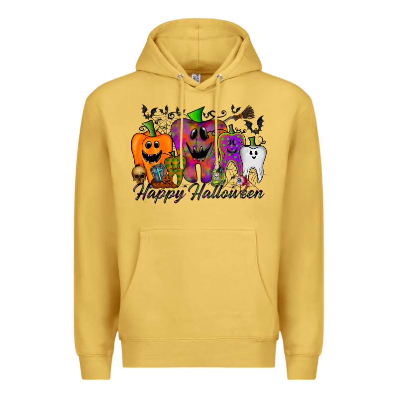 Happy Halloween Tooth Premium Hoodie by RacoonDesign | Teevron