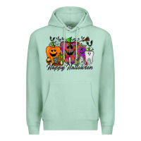 Seafoam happy halloween tooth Premium Hoodie - RacoonDesign
