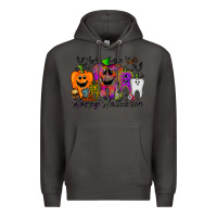 Smoke happy halloween tooth Premium Hoodie - RacoonDesign