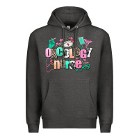 Charcoal Heather oncology nurse Premium Hoodie - AdoDesignShop