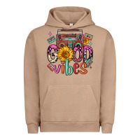 Pigment Burro good vibes cassette boombox Urban Hoodie - FaDigitalArtStudio
