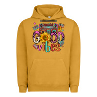 Pigment Peanut Butter good vibes cassette boombox Urban Hoodie - FaDigitalArtStudio
