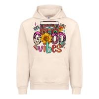Good Vibes Cassette Boombox Urban Hoodie | Teevron