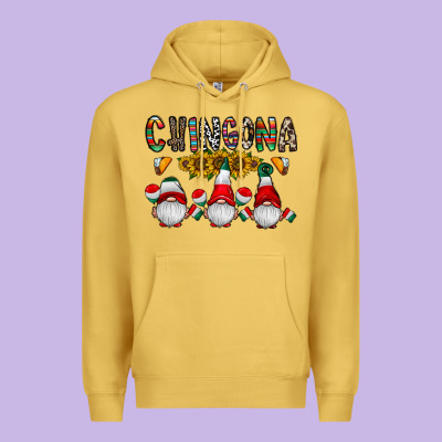 Chingona Premium Hoodie Designed By Cowhidedigitalart