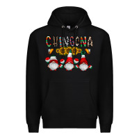 Black Chingona Premium Hoodie - CowhideDigitalArt