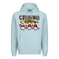 Blue Mist Chingona Premium Hoodie - CowhideDigitalArt