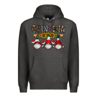 Charcoal Heather Chingona Premium Hoodie - CowhideDigitalArt