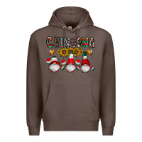 Coffee Chingona Premium Hoodie - CowhideDigitalArt