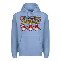 Colony Blue Chingona Premium Hoodie - CowhideDigitalArt