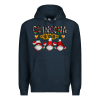 Navy Chingona Premium Hoodie - CowhideDigitalArt