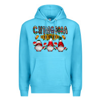 Ocean Blue Chingona Premium Hoodie - CowhideDigitalArt