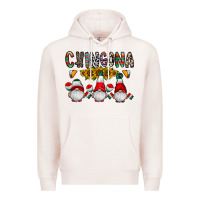 Pale Pink Chingona Premium Hoodie - CowhideDigitalArt