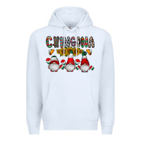 White Chingona Premium Hoodie - CowhideDigitalArt