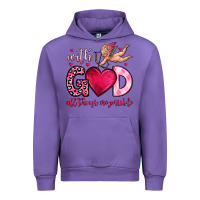 Tulip with god all things are possible Urban Hoodie - OliviaCreatesArt