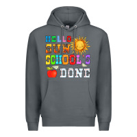 Rock hello sun schools done Premium Hoodie - HRA Design Shop