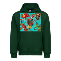 Forest Green firefighter elementary Urban Hoodie - HRA Design Shop