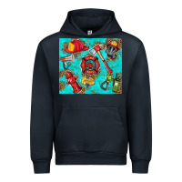 Navy firefighter elementary Urban Hoodie - HRA Design Shop