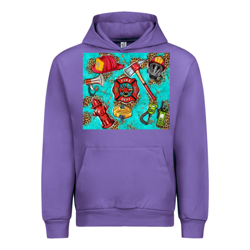 Firefighter Elementary Urban Hoodie by HRA Design Shop | Teevron