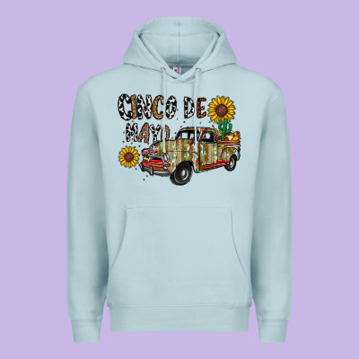 Cinco De Mayo Truck Premium Hoodie Designed By Cowhidedigitalart