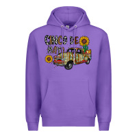 Purple cinco de mayo truck Premium Hoodie - CowhideDigitalArt