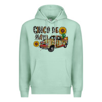 Seafoam cinco de mayo truck Premium Hoodie - CowhideDigitalArt