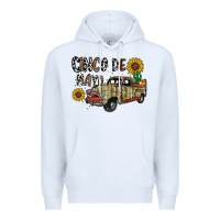 White cinco de mayo truck Premium Hoodie - CowhideDigitalArt
