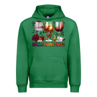 Emerald hallothanksmas halloween thanksgiving  christmas wine Urban Hoodie - FaDigitalArtStudio