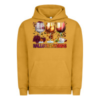 Pigment Peanut Butter hallothanksmas halloween thanksgiving  christmas wine Urban Hoodie - FaDigitalArtStudio