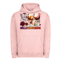 Pigment Salmon hallothanksmas halloween thanksgiving  christmas wine Urban Hoodie - FaDigitalArtStudio