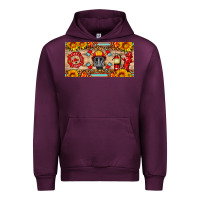 Mauve Wine firefighter air mask sunflower and elementary license plate Urban Hoodie - HRA Design Shop