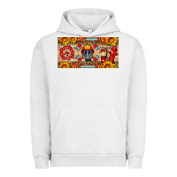 Pigment Lunar Rock firefighter air mask sunflower and elementary license plate Urban Hoodie - HRA Design Shop