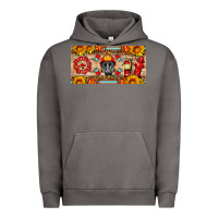 Pigment Tornado firefighter air mask sunflower and elementary license plate Urban Hoodie - HRA Design Shop