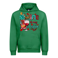 Emerald wine is my valentine olivia Urban Hoodie - OliviaCreatesArt