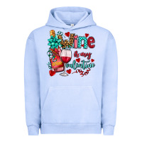 Pigment Grape Ice wine is my valentine olivia Urban Hoodie - OliviaCreatesArt