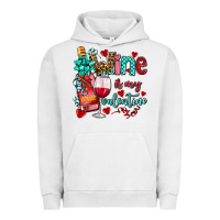 Pigment Lunar Rock wine is my valentine olivia Urban Hoodie - OliviaCreatesArt