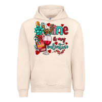 Sandshell wine is my valentine olivia Urban Hoodie - OliviaCreatesArt