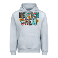 Heather Grey medtech crew Urban Hoodie - RacoonDesign