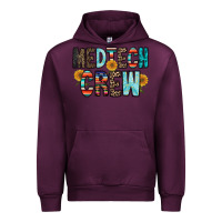 Mauve Wine medtech crew Urban Hoodie - RacoonDesign